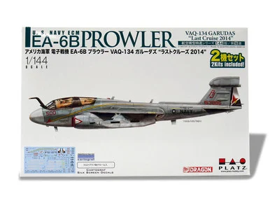 1/144 Platz US Navy Electronic Warfare Aircraff EA-6B Prowler VAQ-134 Garudas