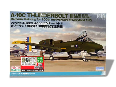 1/48 Platz USAF A-10C Thunderbolt II 100th Anniversary Special Marking with Photo- Etched Parts