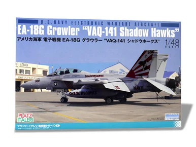 1/48 Platz US Navy Electronic Battles, EA-18G Growler VAQ-141, Shadow Hawks