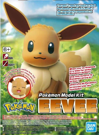 Bandai 2487423 Pokemon #42 Eevee Model Kit