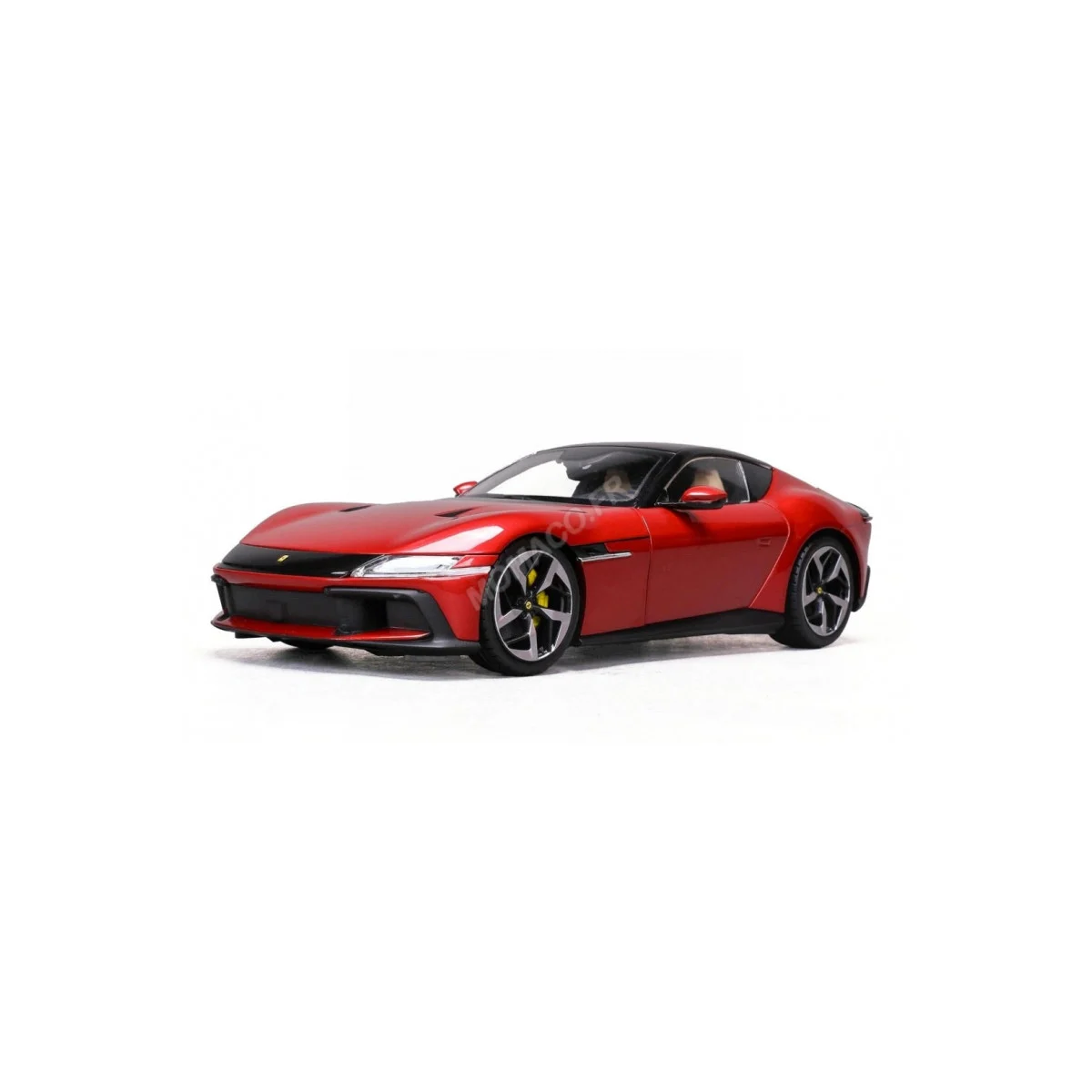 Ferrari 12cilindri 2024 red "rosso imola" cream interior (premium box - hardcase) Die cast