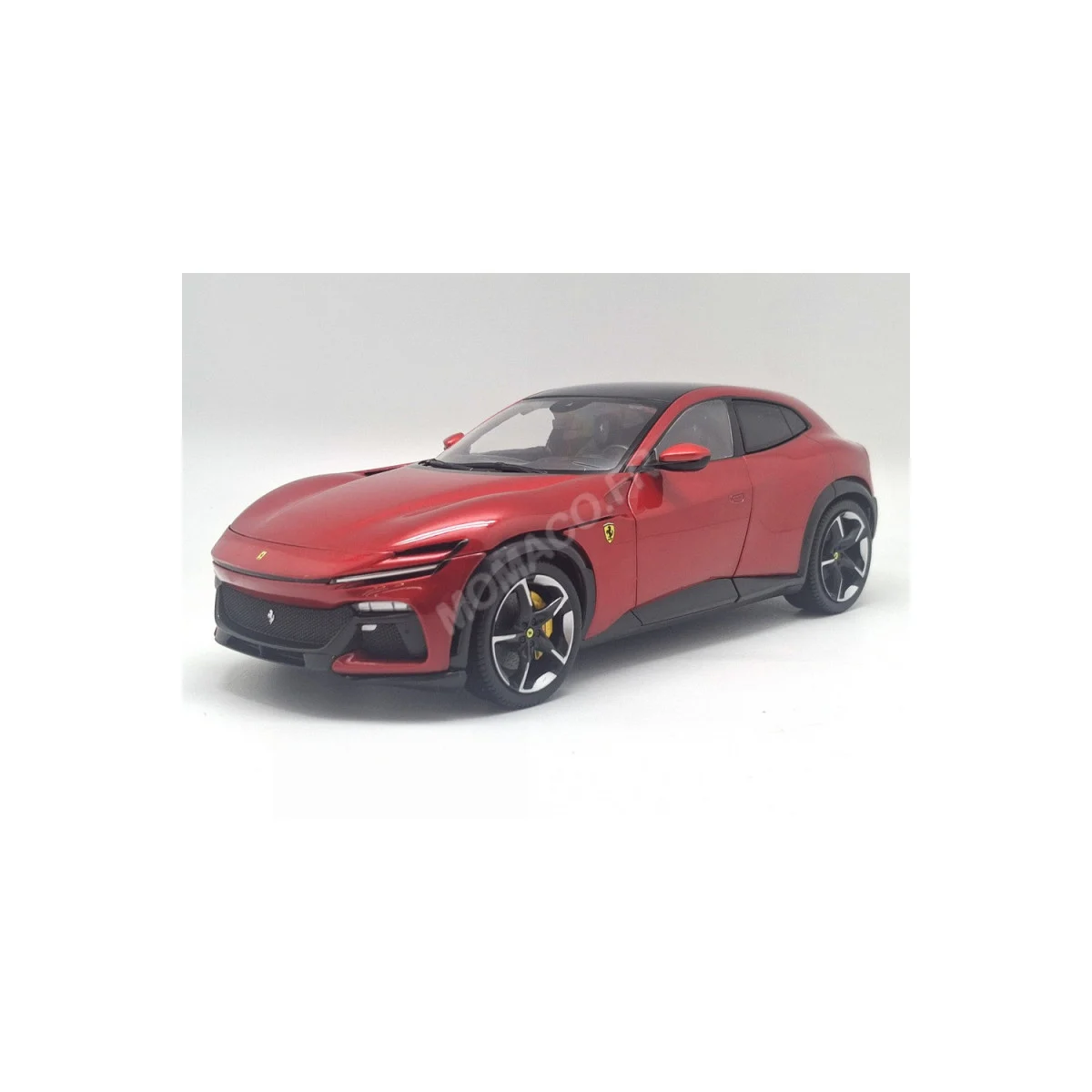 2022 Ferrari Purosangue "Rosso Magma" Red with Black Interior (Box with Rhodoid) Die cast - POLISTIL