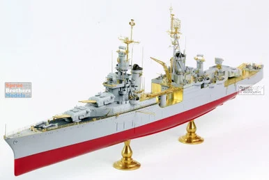PONF35017 1:350 Pontos Model Detail Up Set - USS Indianapolis CA-35 1945 (ACA kit)