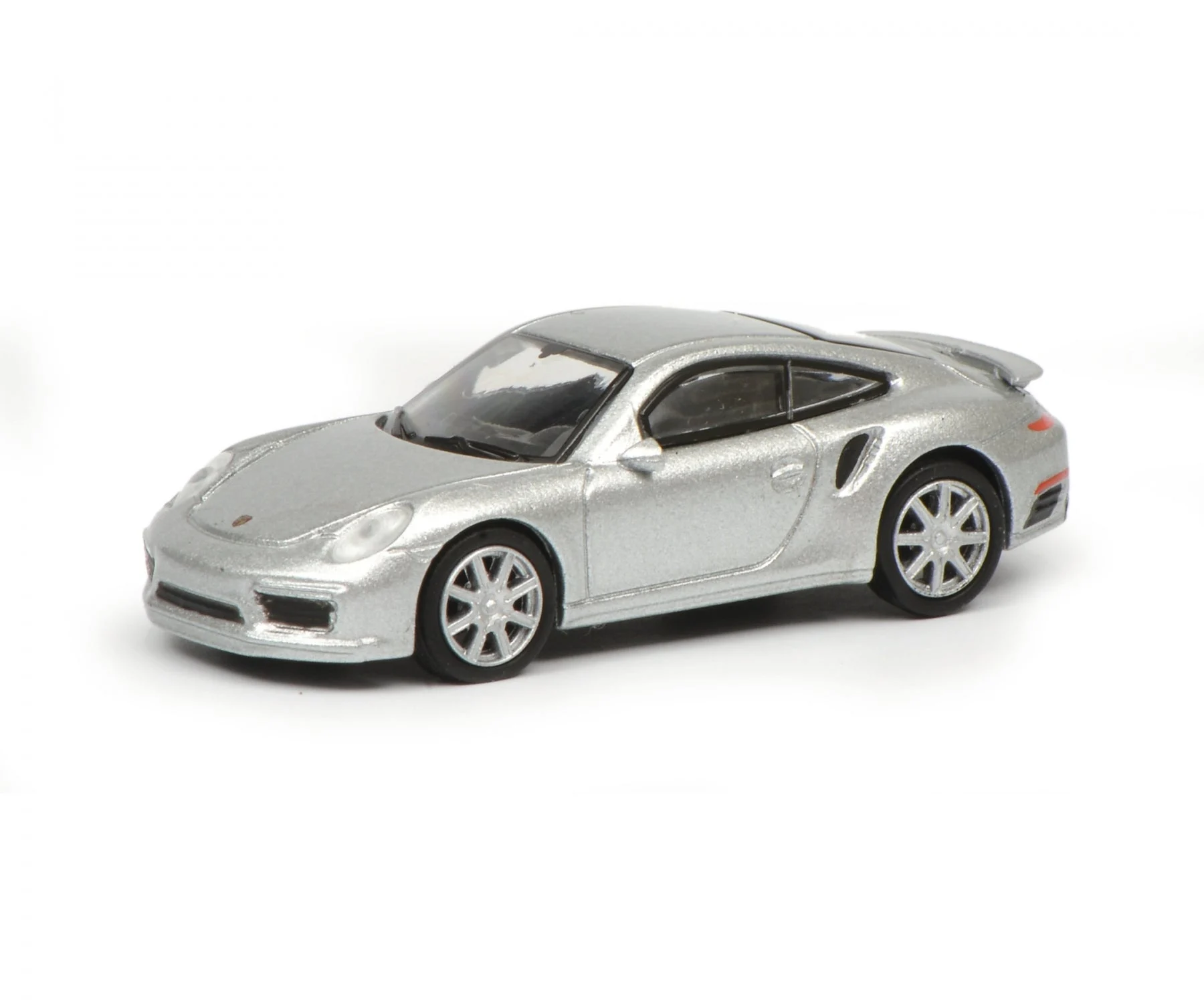 Porsche 911 (991) (Silver) 1:87 (HO) Scale Diecast Model - Schuco
