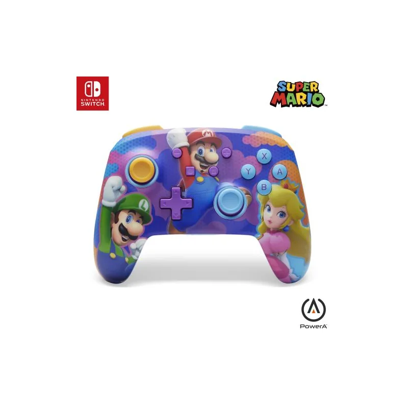 Enhanced Wireless Controller for Switch - Mario - Color Splash Heroes