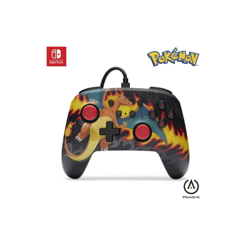 Enhanced Controller for Switch - Pokémon - Charizard - Storm