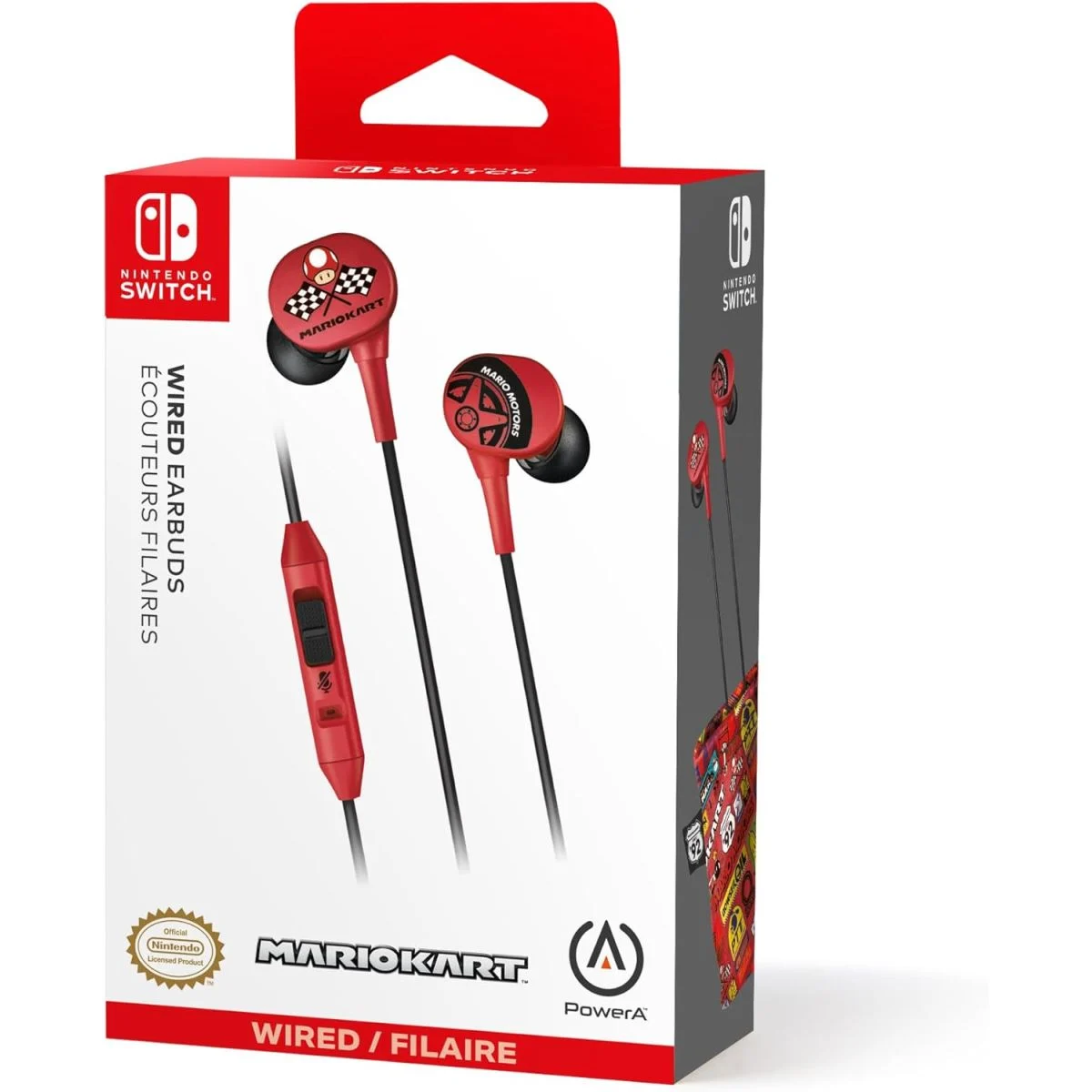 Switch Wired Headphones - Mario Kart Motors