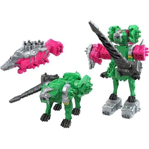 Power Rangers Dino Fury Ankylo Hammer and Tiger Claw Zord Set - Hasbro
