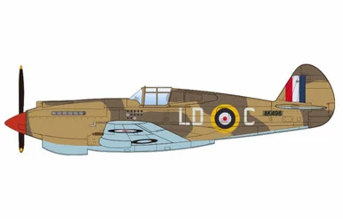 Tomahawk Mk. IIB "Clive Caldwell" HA9206 Scale 1:48 - Hobby Master