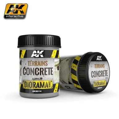 AK8014 - Terrains Concrete - 250ml (Acrylic)