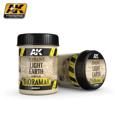 AK8021 - Terrains Light Earth - 250ml (Acrylic)