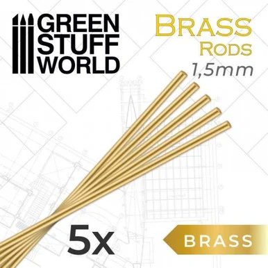 Pinning Brass Rods 1.5mm - Green Stuff World