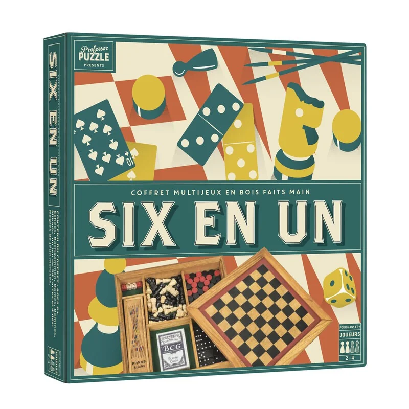 Six in one - 6 games box