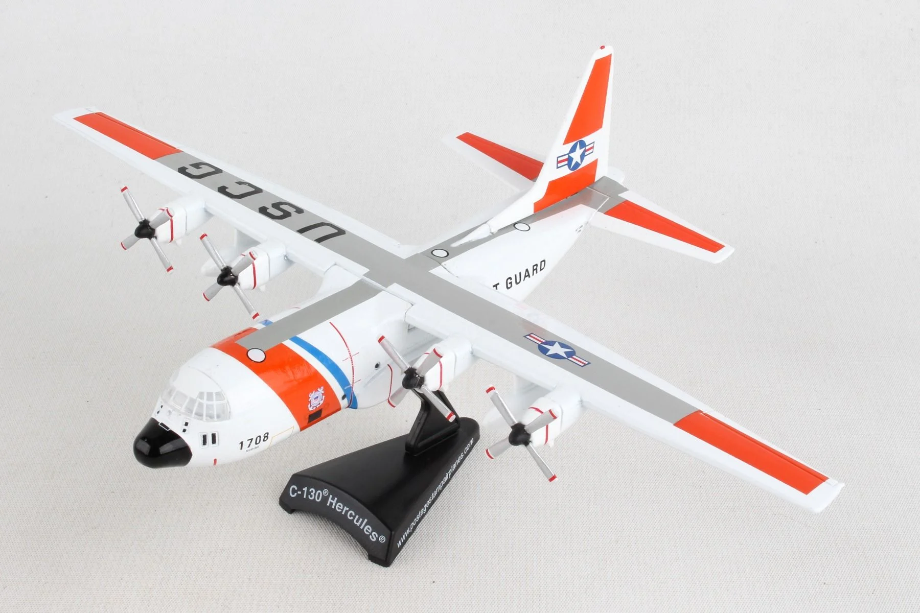 Lockheed Martin C-130 Hercules United States Coast Guard 1/200 Scale Model