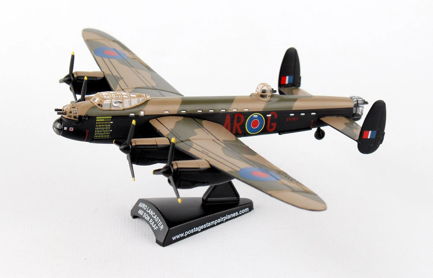 Avro Lancaster RAAF “G For George” 1/150 Scale Model By Daron Postage Stamp