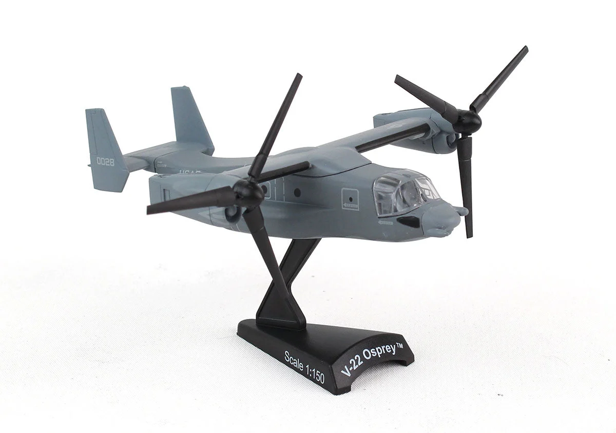 Bell Boeing V-22 Osprey USAF 1:150 Scale Diecast Display Model