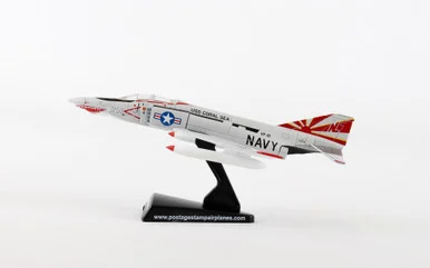 POSTAGE STAMP F-4B PHANTOM II 1/155 SUNDOWNERS