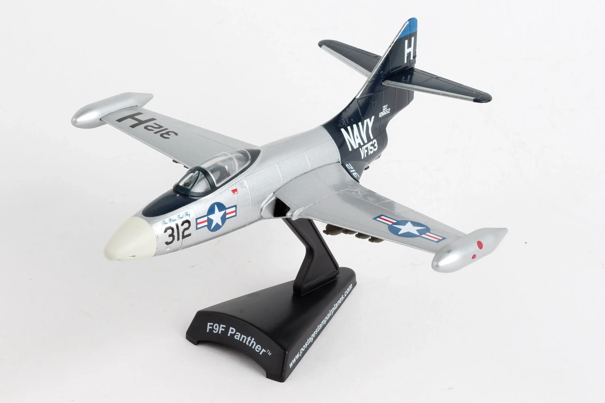 Grumman F9F Panther "The Blue Tail Fly", 1/100 Scale Model - Daron