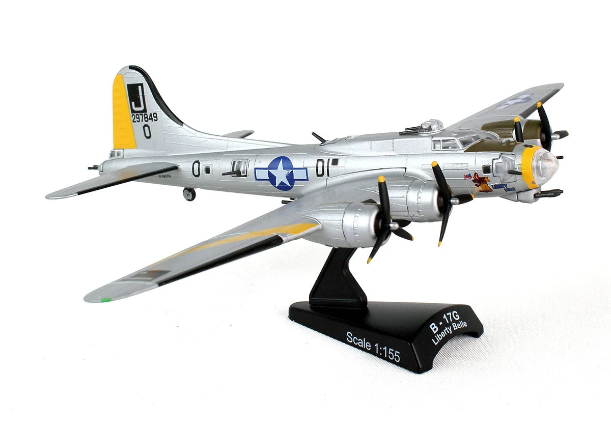 Boeing B-17G Flying Fortress “Liberty Belle” 1/155 Scale Model