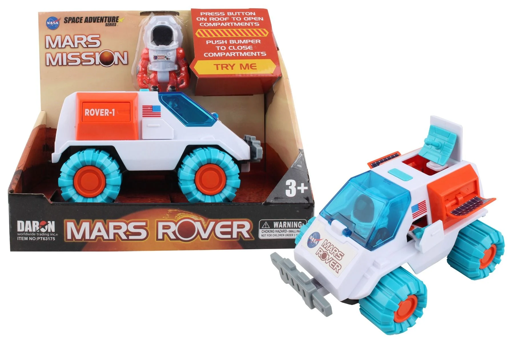 Mars Mission Mars Rover w/Astronaut - Daron