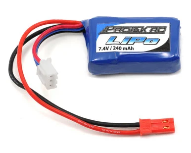 ProTek RC PTK5185 2S 240mAh High Power 30C Micro LiPo Battery w/ JST Connector