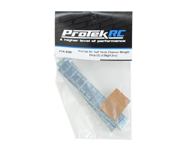 ProTek RC PTK-8380 Self Stick Chassis Weight Strip 4.2oz
