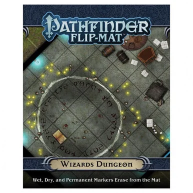 Paizo 30094 Pathfinder Flip-Mat: Wizard's Dungeon