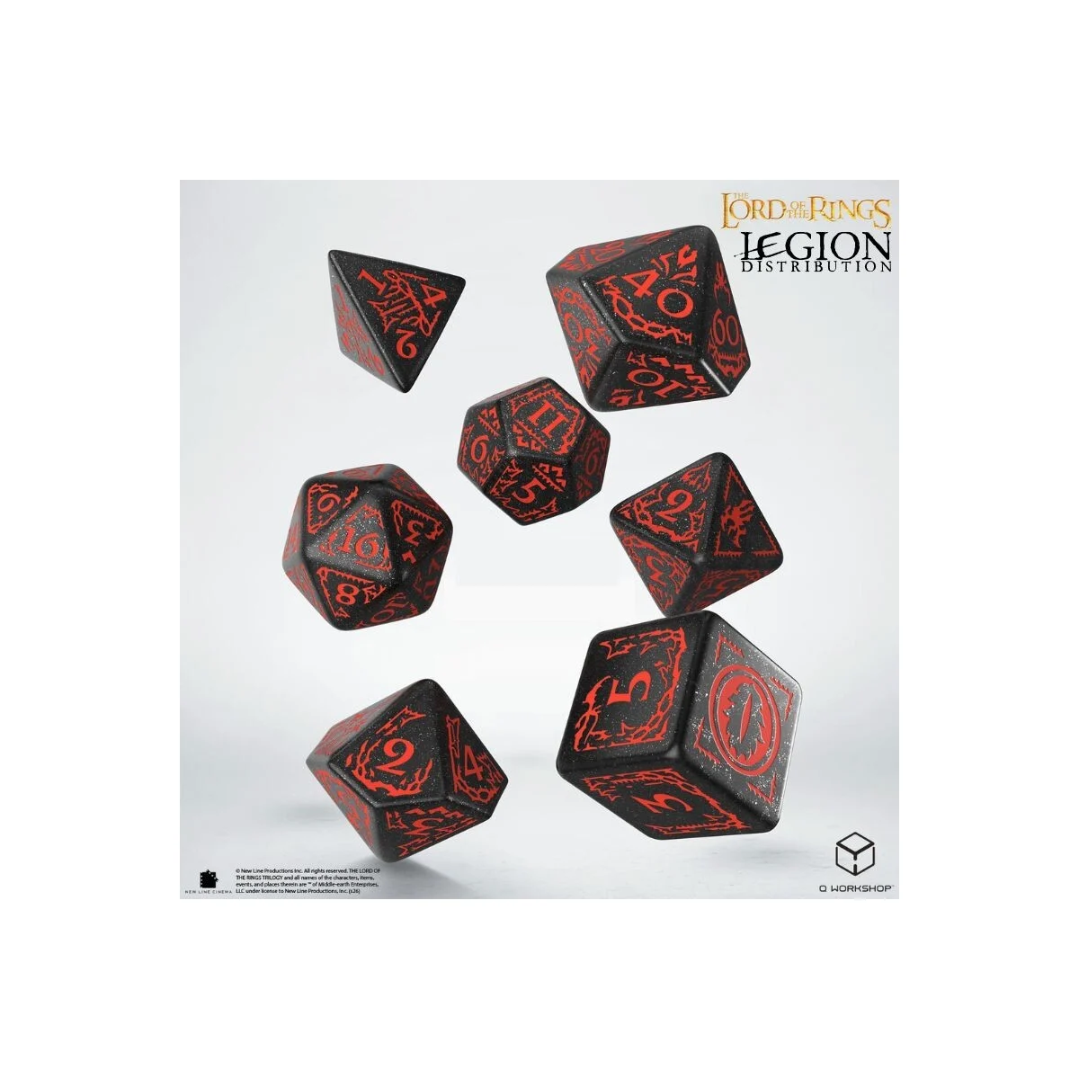 The Lord of the Rings - Mordor Dice Set