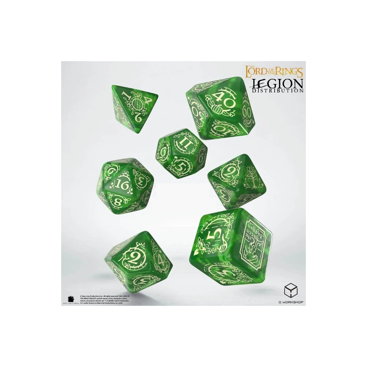 The Lord of the Rings - County Dice Set