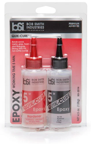Bob Smith Industries BSI-201 Quick-Cure 5 Minute Epoxy, 4.5 oz.