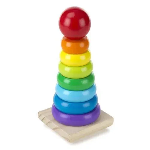 Rainbow Stacker Wooden Toy - Melissa and Doug