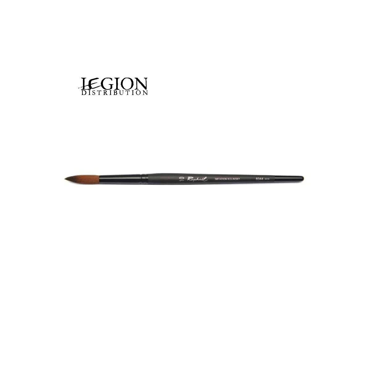 Raphael-Stradivarius round brushes with fine point, size 10