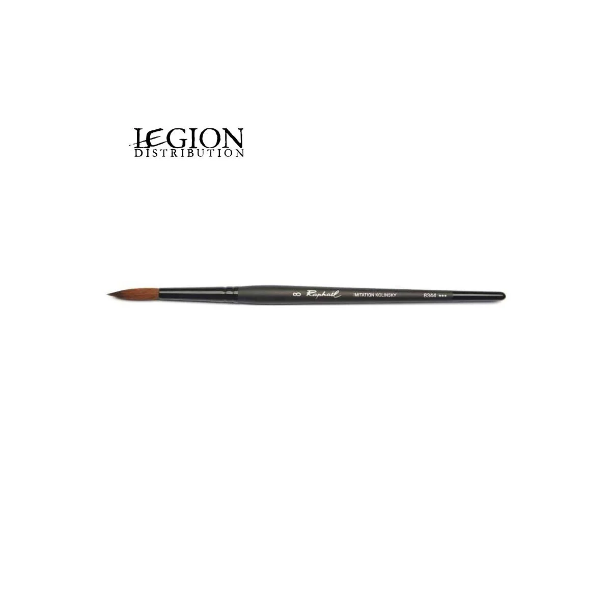 Raphael - Stradivarius round brushes with fine point, size 8