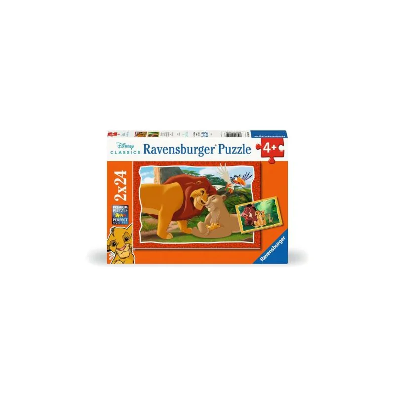 THE LION KING - The story of life - 2 Puzzle 24P