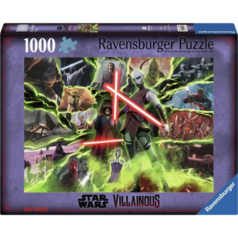 STAR WARS - Villainous Puzzle 1000P - Asajj Ventress