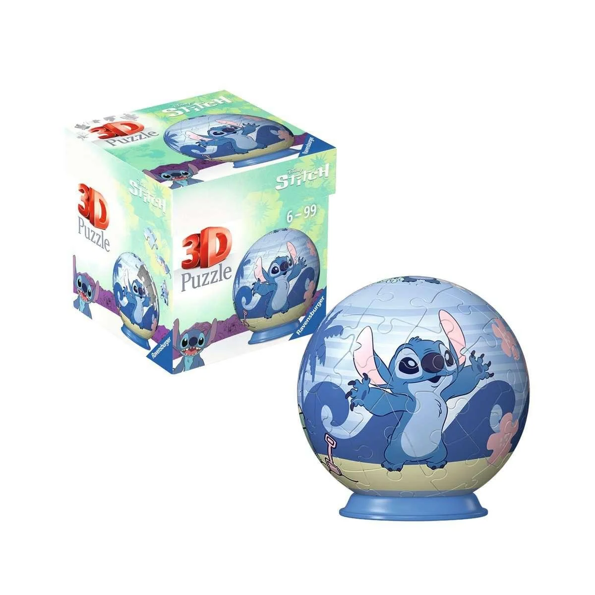 LILO & STITCH - Stitch - 3D Puzzle 54p