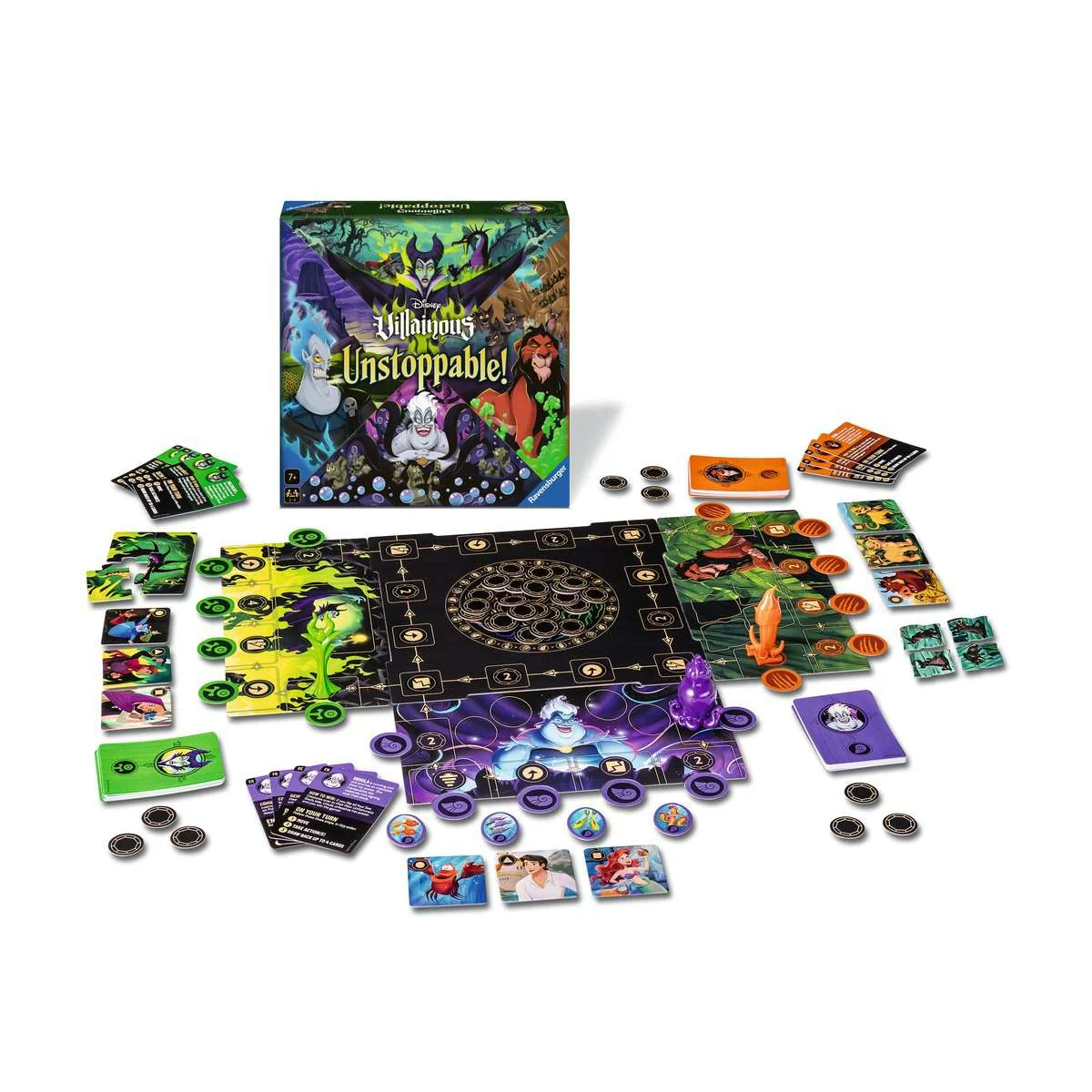 DISNEY VILLAINOUS - Unstoppable - Board Game