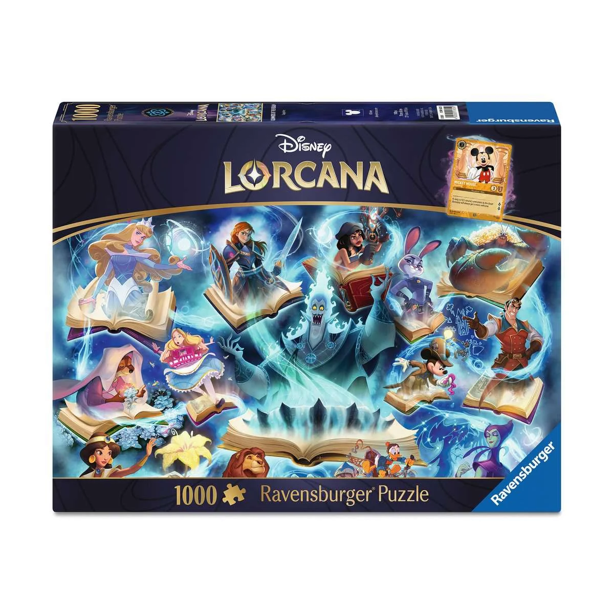 Disney Lorcana puzzle Glimmers of the Realm: Sapphire (1000 pieces) - Ravensburger