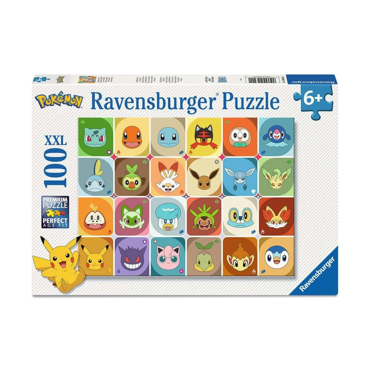 POKEMON - Pokémon Portraits - 100P Puzzle