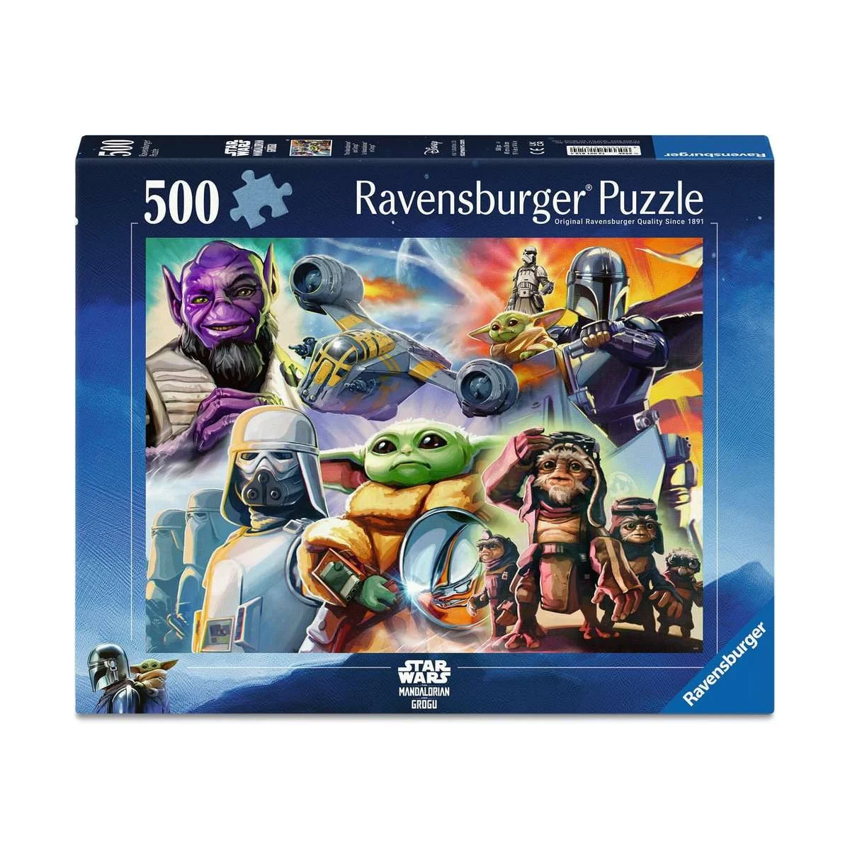 THE MANDALORIAN AND GROGU - Puzzle 500P