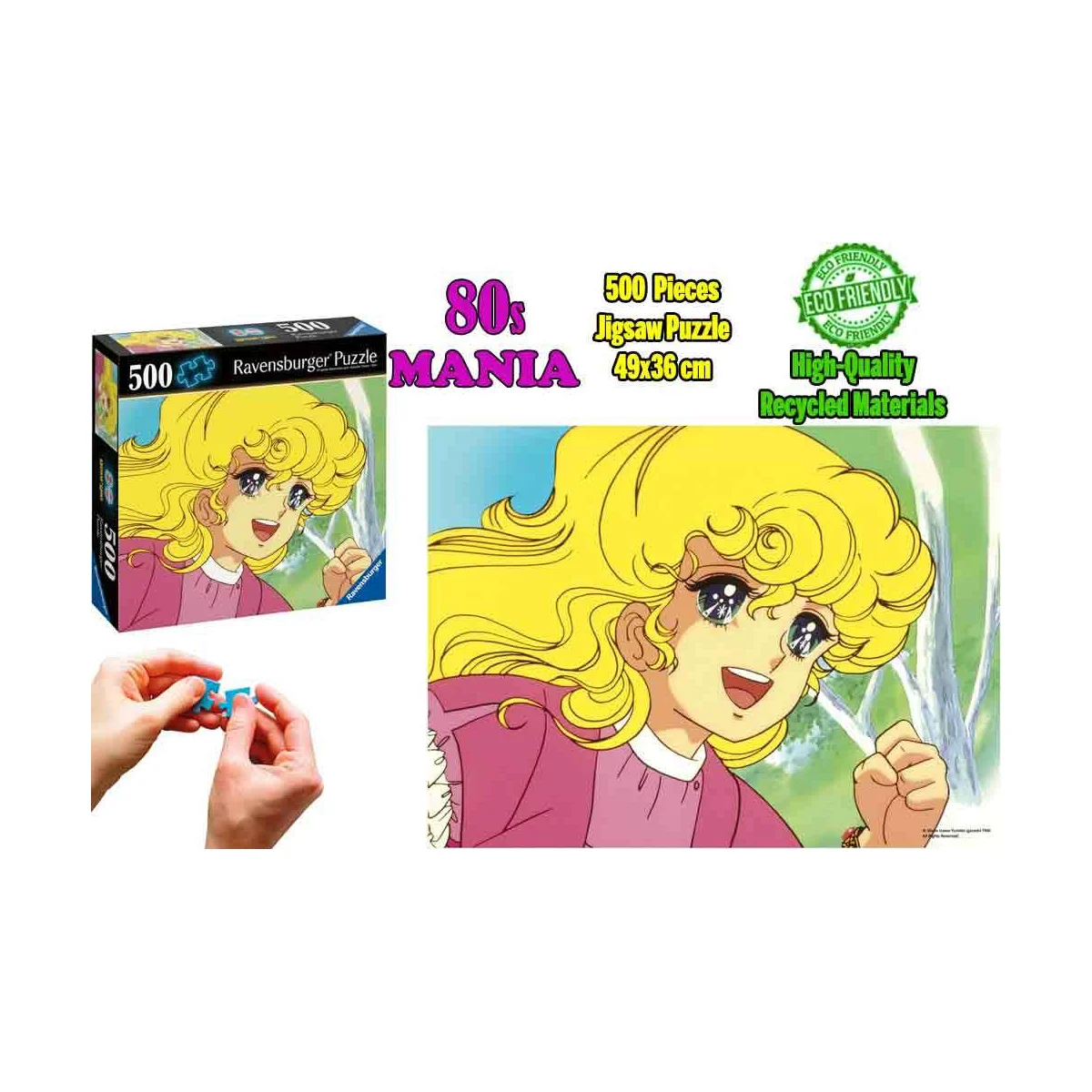 Georgie - 80s Mania 500 Pieces Jigsaw Puzzle