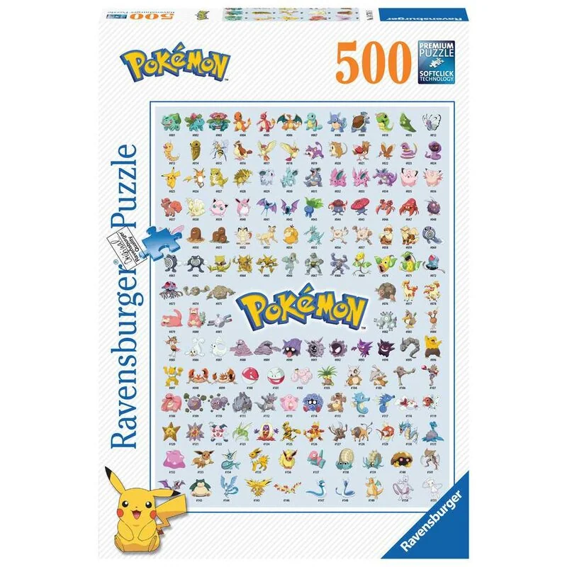 Puzzle Pokédex first generation / Pokémon - Ravensburger