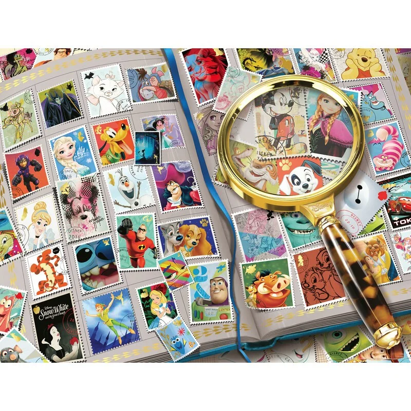 Puzzle 2000 p - My favorite stamps / Disney