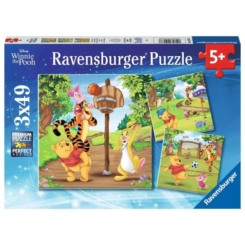 Puzzles 3x49 p - Sports Day / Disney Winnie the Pooh