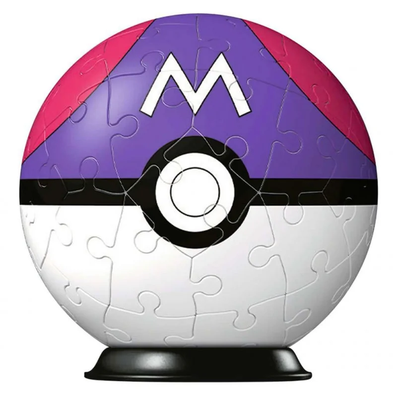 Pokémon 3D puzzle Pokéballs: Master Ball (54 pieces) - Ravensburger