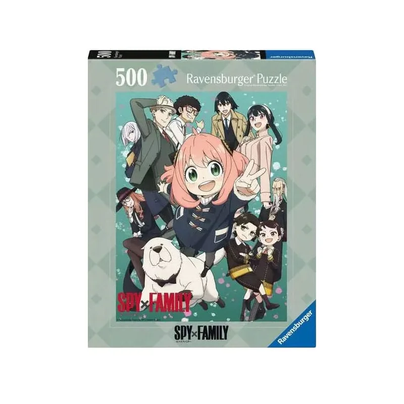 Spy x Family puzzle Poster (500 pieces) - Ravensburger