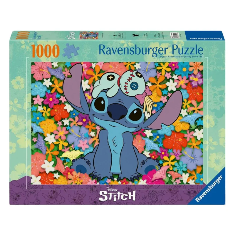 Disney puzzle Stitch (1000 pieces) - Ravensburger