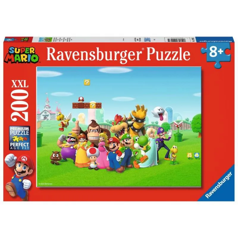Puzzle 200 p XXL - The adventures of Super Mario