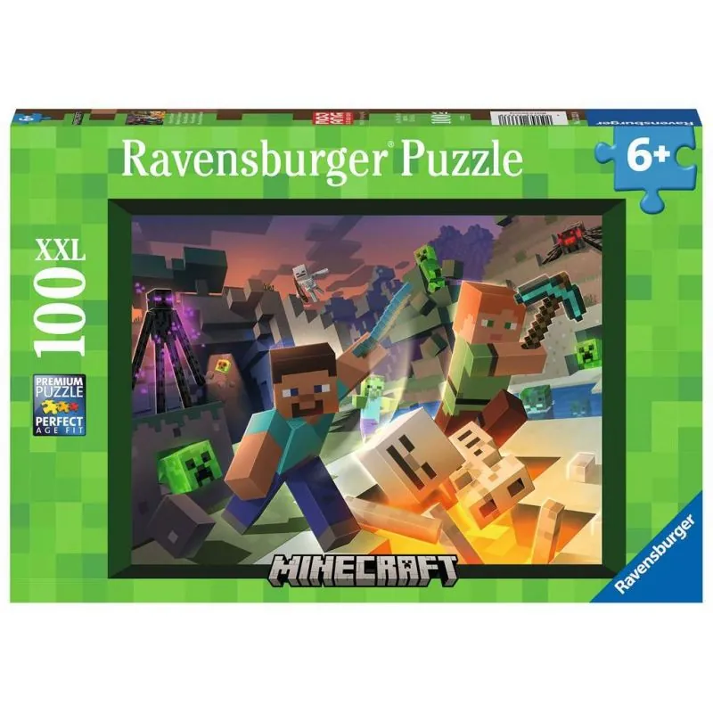 Puzzle 100 p XXL - Minecraft Monsters