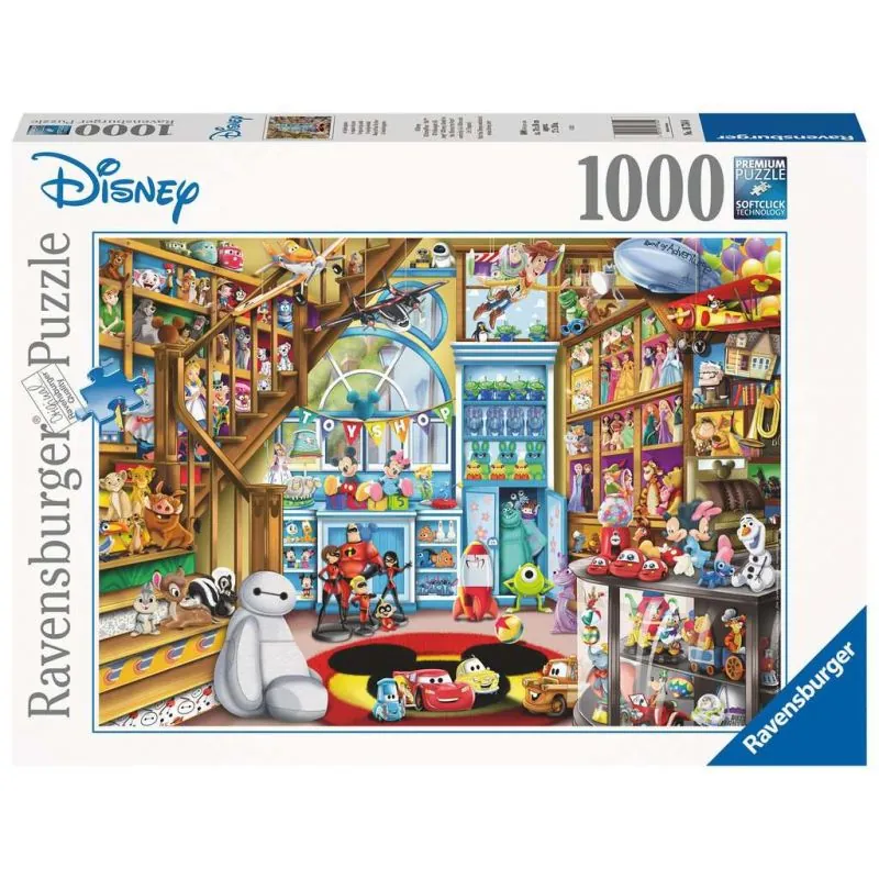 1000 p Puzzle - The toy store / Disney